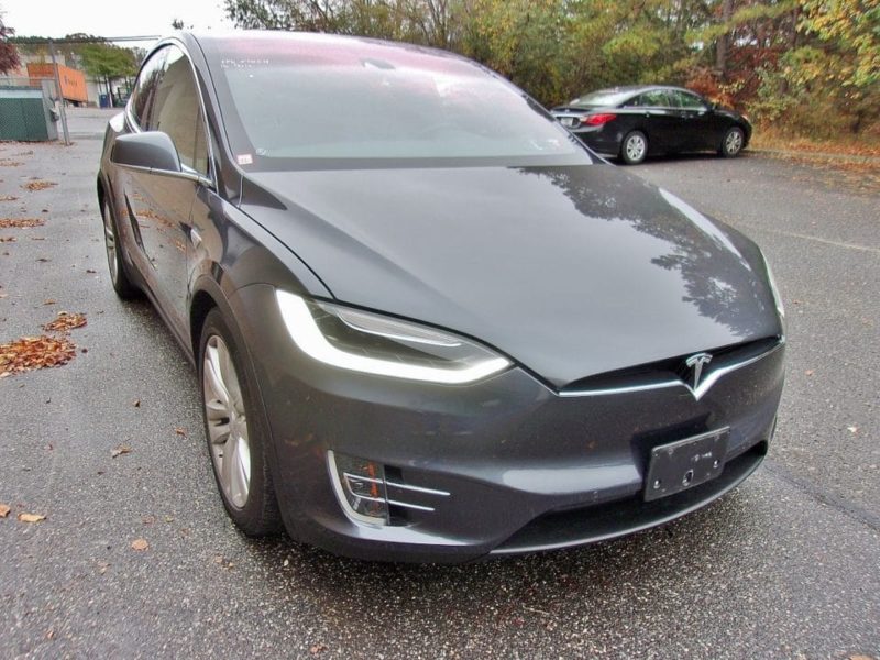 grey tesla vehicle for sale at maltz auto auctions