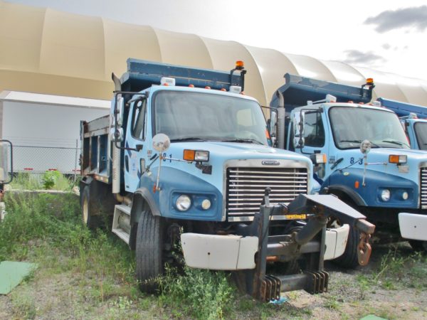 heavy machinery trucks at lot for sale by maltz auctions in new york