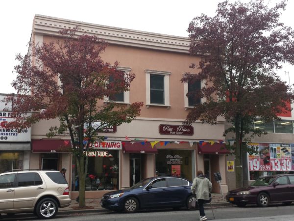 hair salon up for auction in New York City