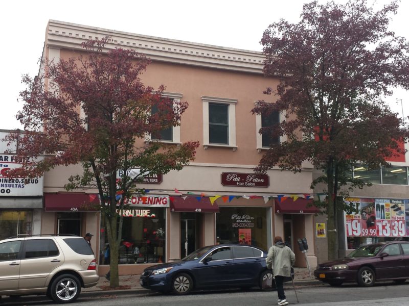 hair salon up for auction in New York City