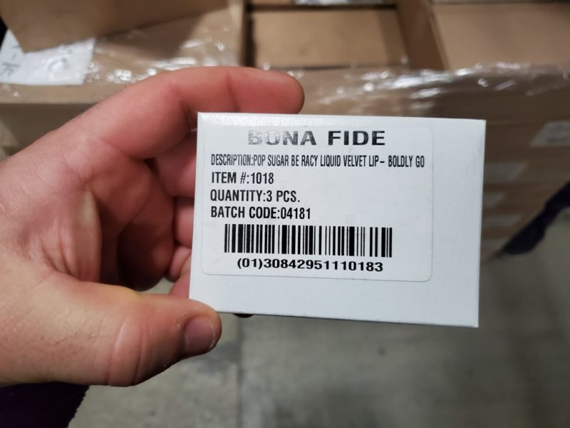 bona fide cosmetics in a box for sale at maltz auctions