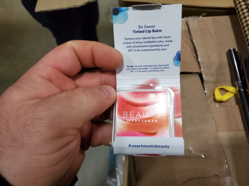 popsugar tinted lip balm for sale at maltz auctions