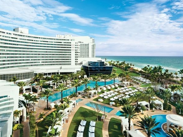 aerial of miami beach condos for sale at maltz auctions in new york