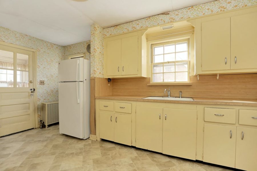 kitchen of home for sale at maltz auctions in new york