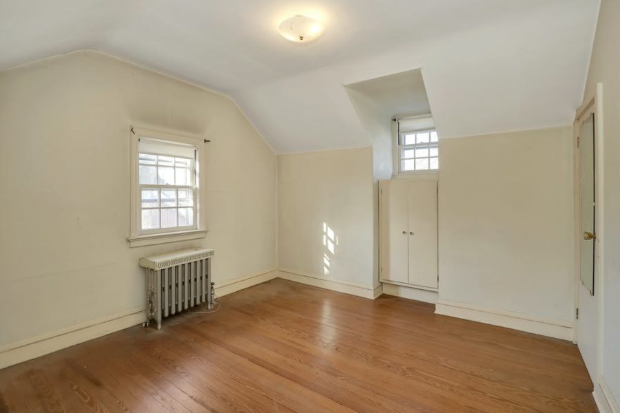 living area of home for sale at maltz auctions in new york