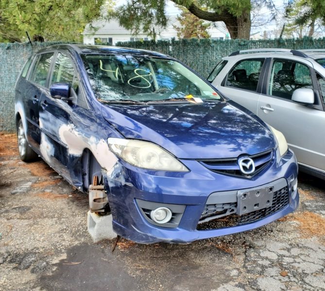 blue mazda car for sale at maltz auto auctions in new york