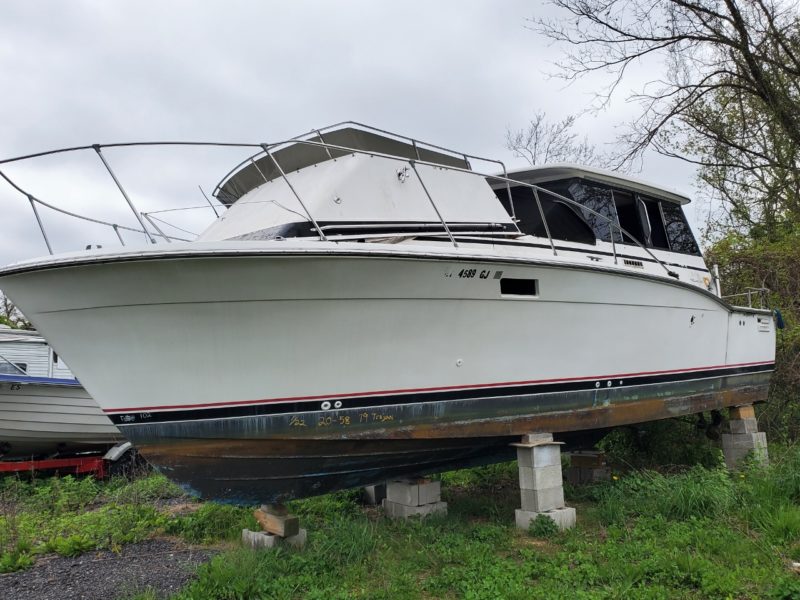 white boat for sale by maltz auctions new york