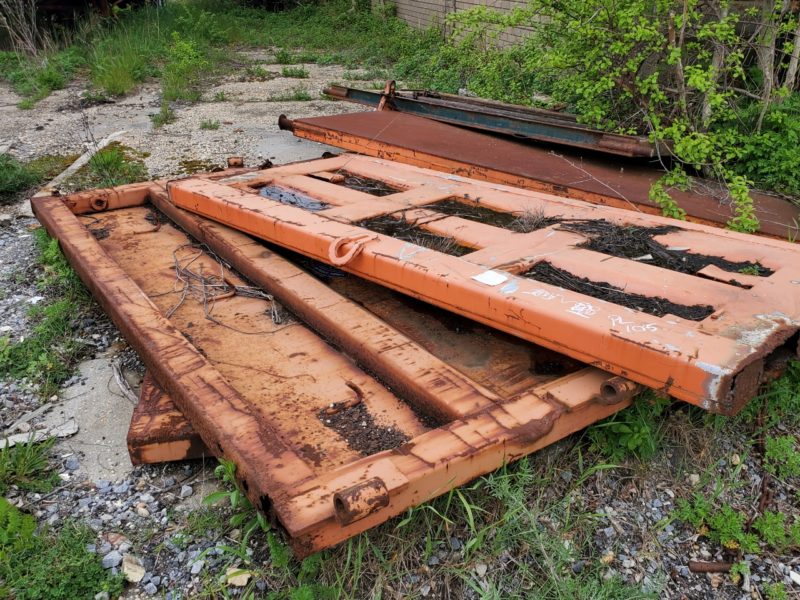 rusted construction equipment for sale by maltz auctions