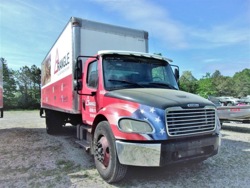 red white and blue truck for sale at maltz auto auctions