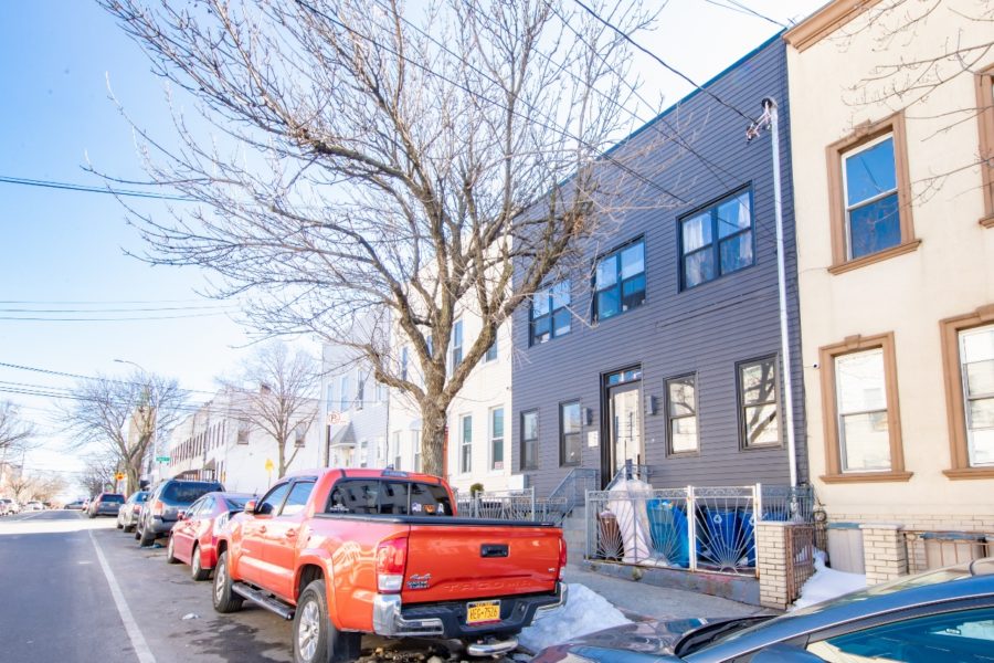 exterior of 2 multi-family buildings in new york