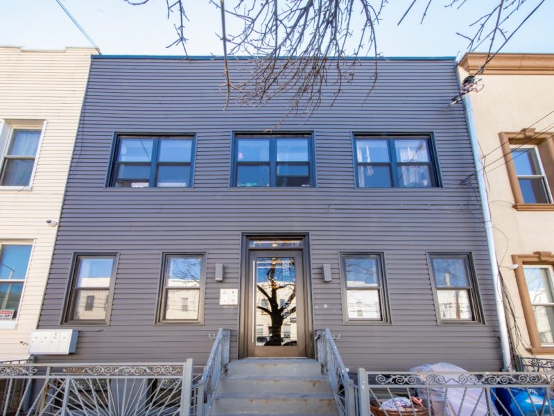 exterior of 2 multi-family buildings in new york