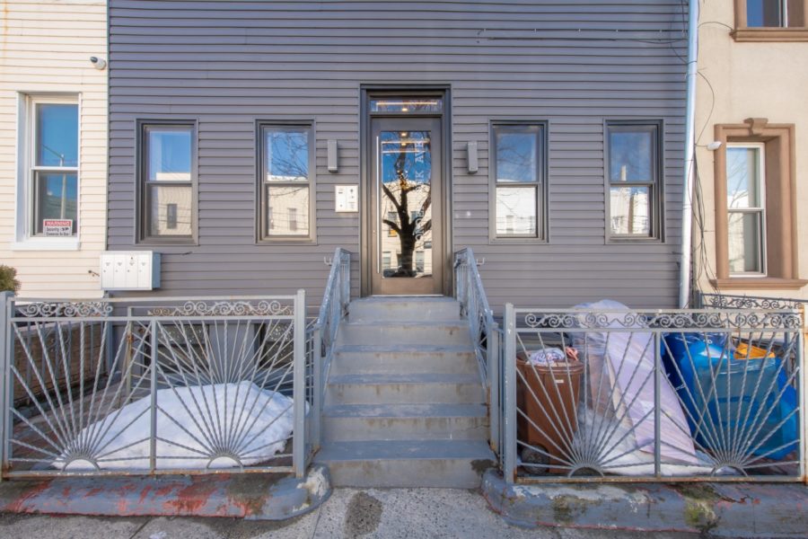 exterior of 2 multi-family buildings in new york