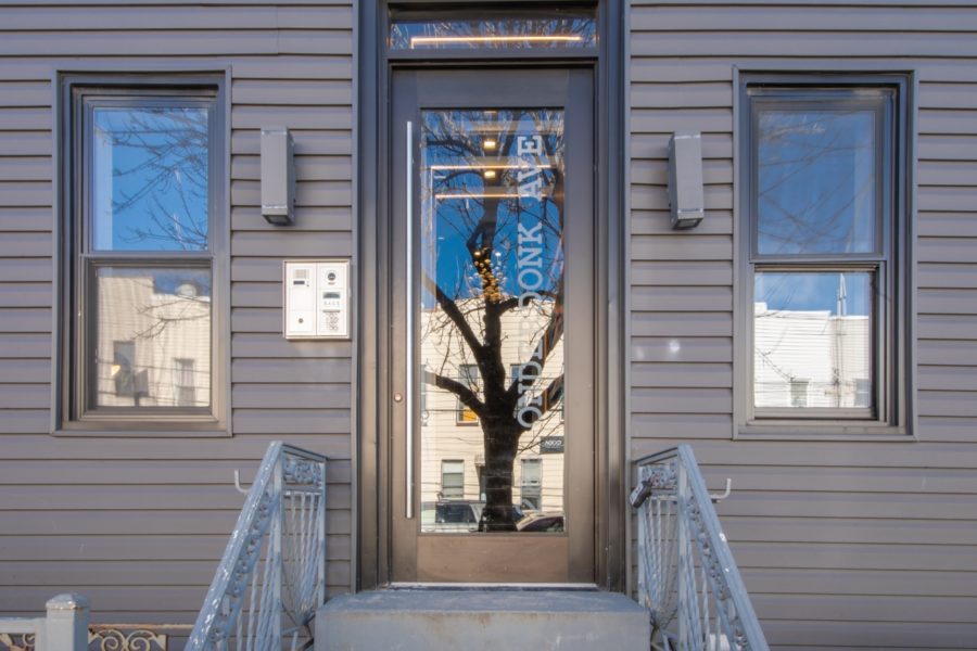exterior of 2 multi-family buildings in new york