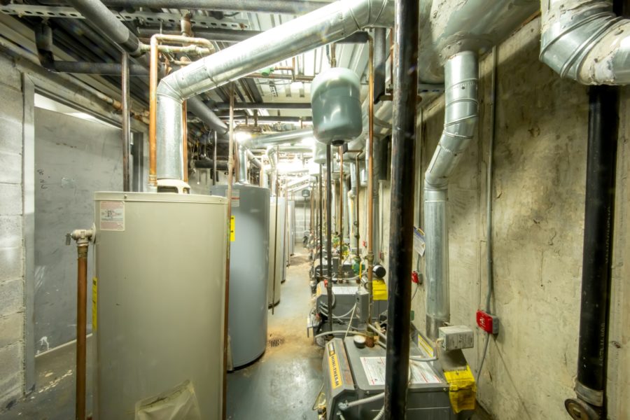 furnaces of 16 unit multi-family building for sale at maltz auctions