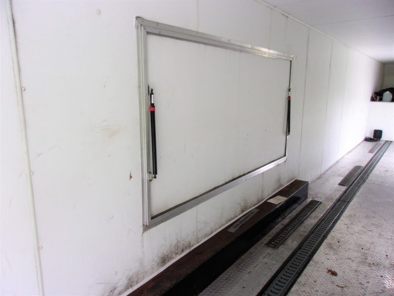 inside millennium trailer for sale at maltz auctions in new york city