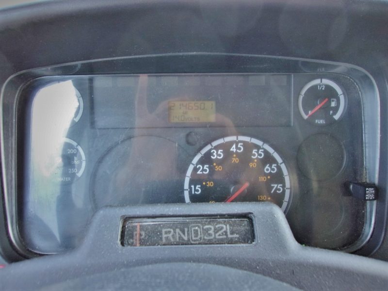 speedometers and gauges on truck for sale at maltz auctions in new york city