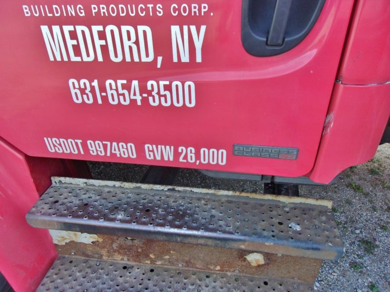 steps and logo on truck for sale at maltz auctions in new york