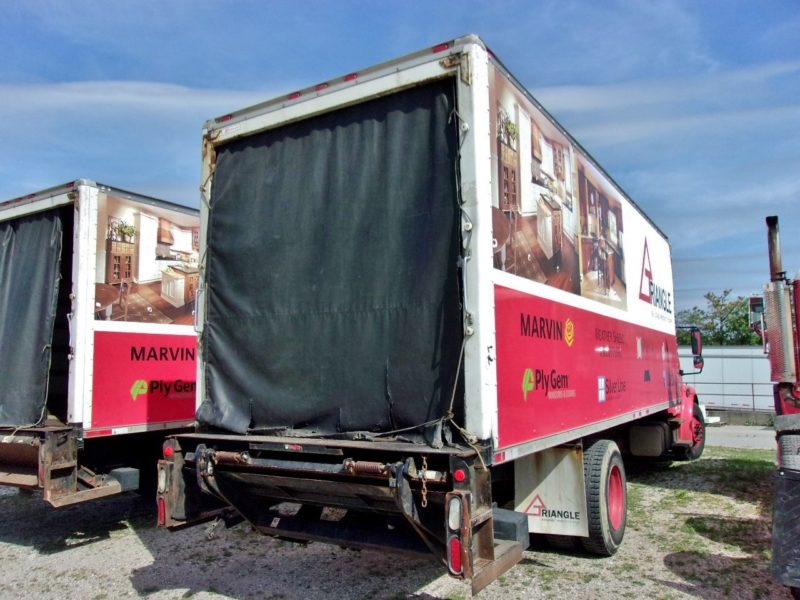 angled backside of truck for sale at maltz auctions in new york