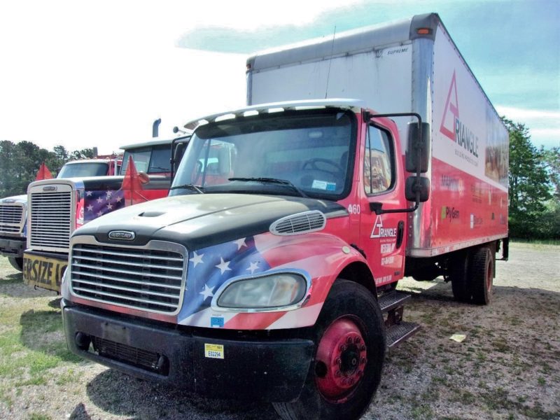 frontside of truck for sale at maltz auctions in new york