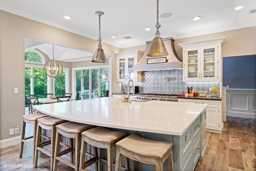 kitchen of luxury home for sale at maltz auctions