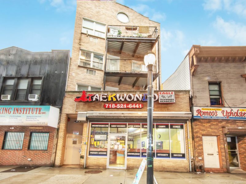 outside of 7,600 square foot renovated building