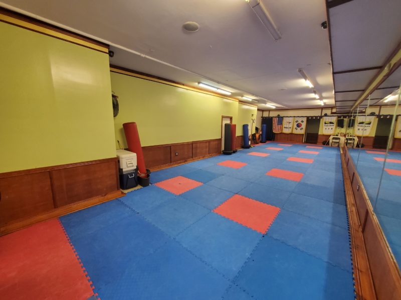 inside of 7,600 square foot renovated building up for auction