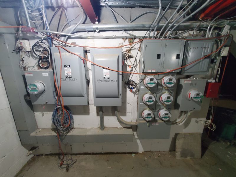 electrical units of 7,600 square foot renovated building up for auction