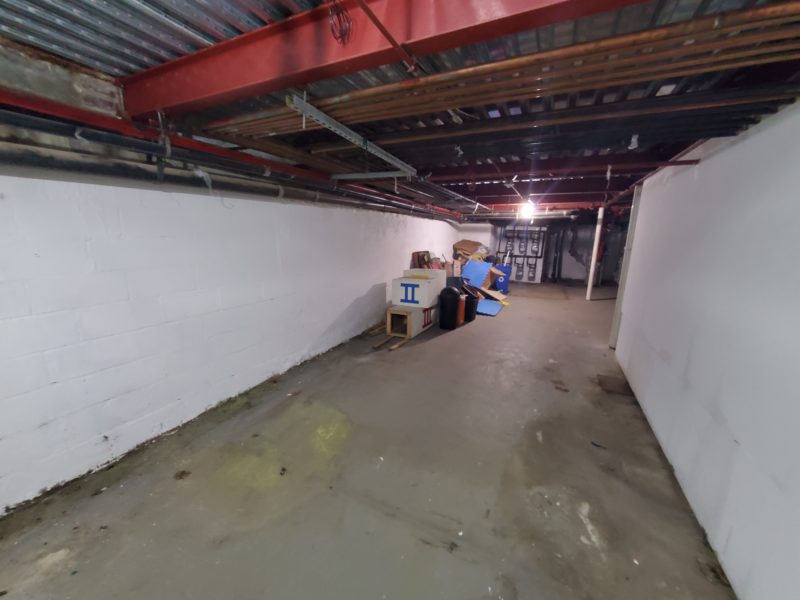 inside of 7,600 square foot renovated building