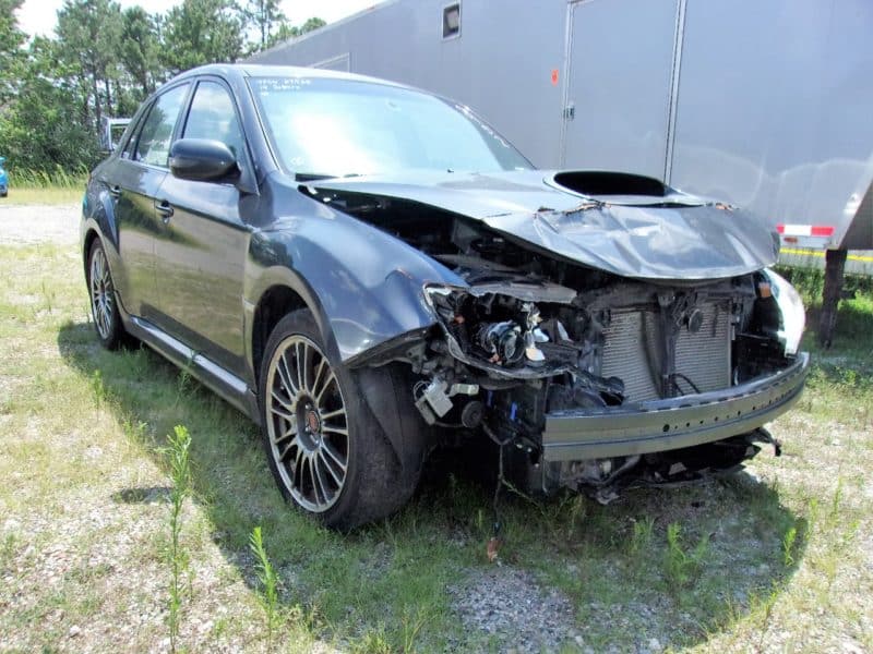 Front side of damaged vehicle - buy at auction at Maltz Auctions