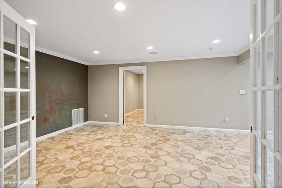 basement of 6 bedroom home on 2 acres of land for sale at auction