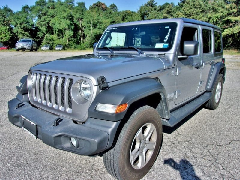 Silver Jeep up for auction at Maltz Auctions in New York City