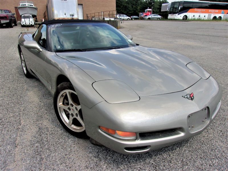 Silver vehicle up for auction at Maltz Auctions