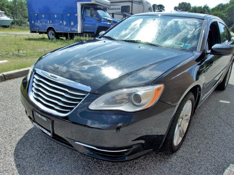 Car up for auto auction at Maltz Auctions Companies in New York