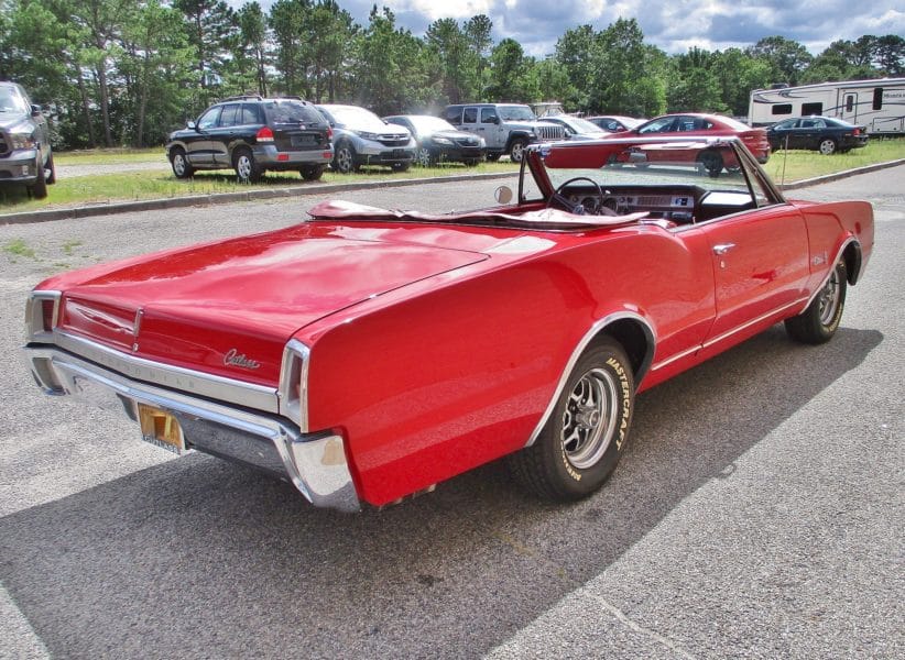 Angled Left Side Back View of Car Up For Auction - Buy at Maltz Auctions in NYC