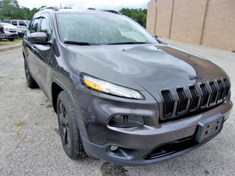 Black Jeep automobile up for auction at Maltz Auctions in New York City