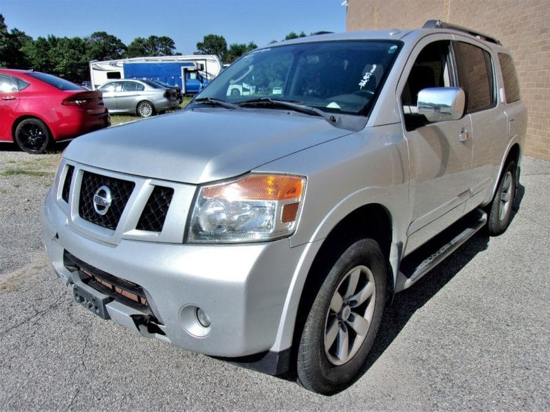 Silver Nissan automobile up for auction at Maltz Auctions in NYC