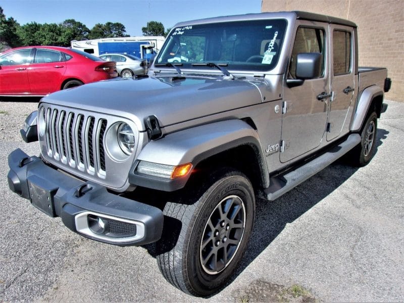 Silver Jeep automobile up for auction at Maltz Auctions in NYC