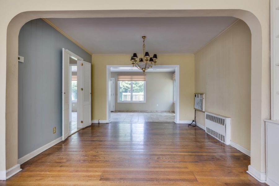 living room area of 4 bedroom home for sale at maltz auctions