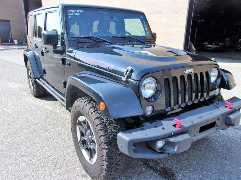 black jeep automobile for sale at maltz auctions