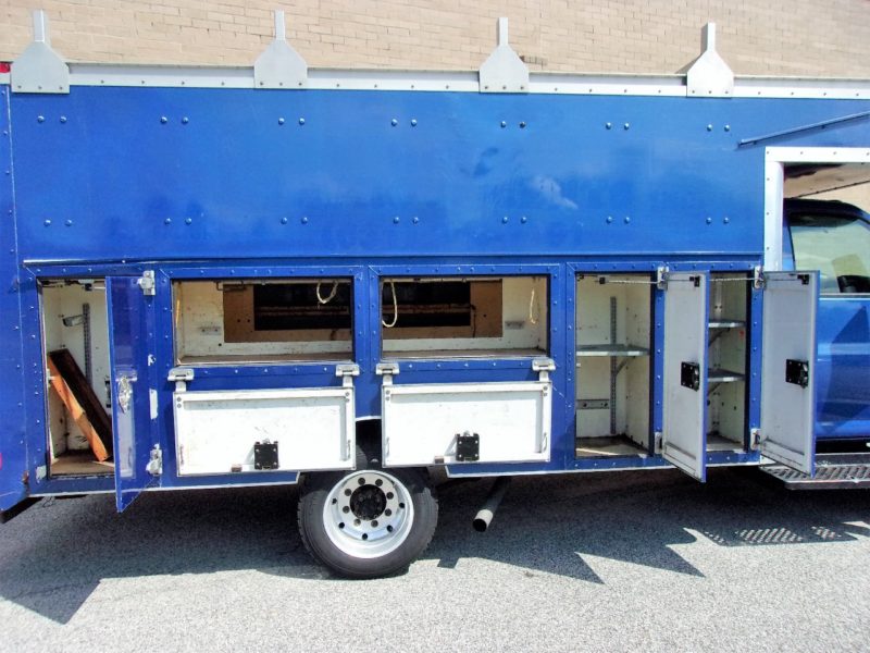 truck compartments and storage on vehicle up for sale at maltz auctions