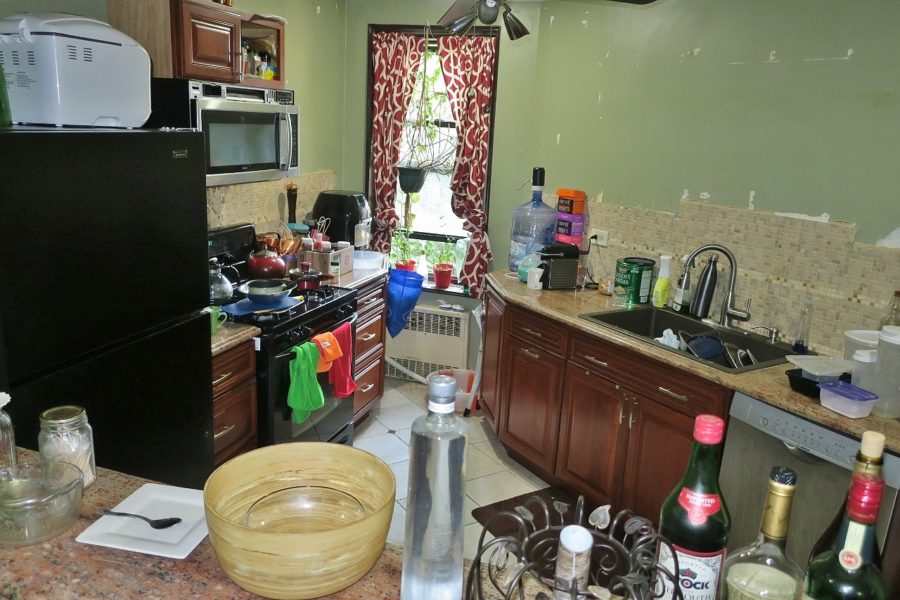 kitchen of private home up for sale in New York City