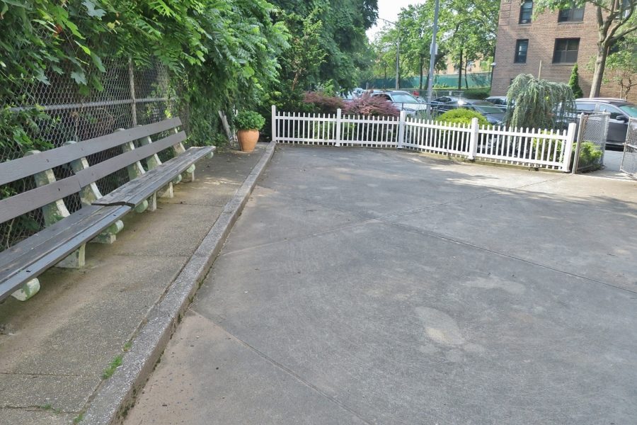 common patio area in New York City