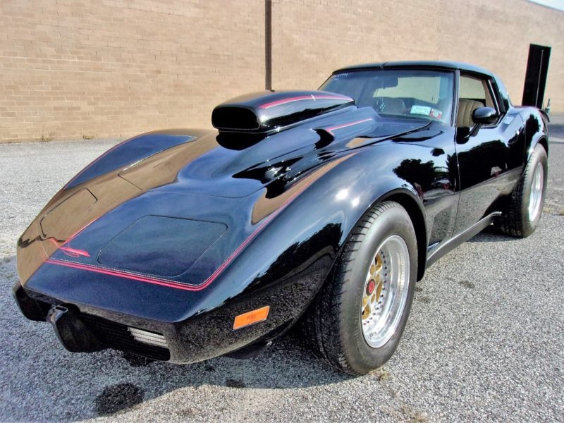 black classic automobile for sale at maltz auto auctions