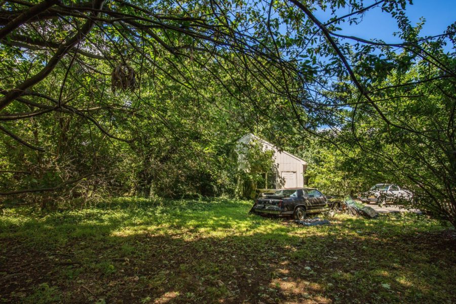 backyard of property up for sale