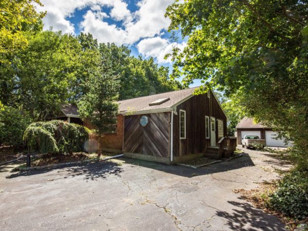 outside of home up for auction at maltz auctions