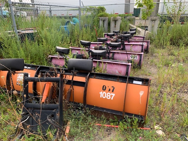 Heavy construction equipment up for auction at Maltz Auctions in New York