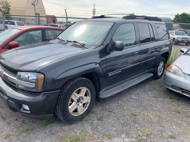 Black vehicle up for auto auction at Maltz Auctions in NYC