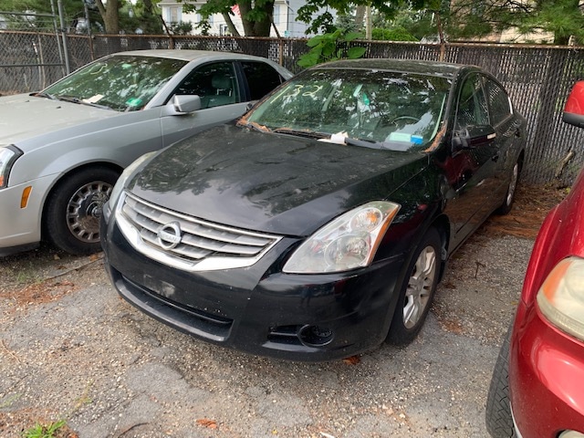 Black automobile up for auto auction at Maltz Auctions in NYC, New York