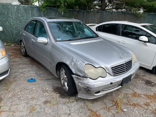Silver automobile up for auction at Maltz Auctions in New York and New Jersey