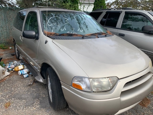 Car sitting in parking lot up for auto auction at Maltz Auctions in New York City, New York